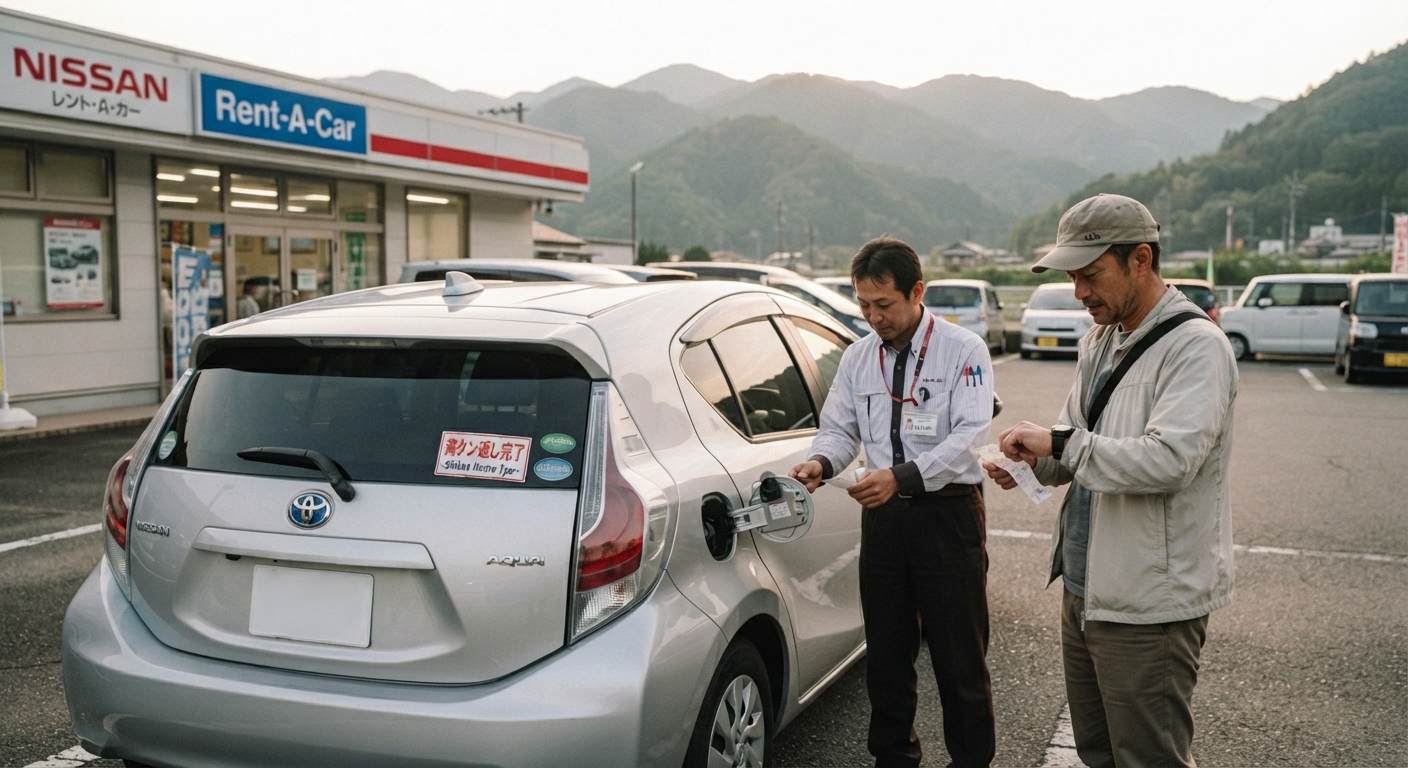 四国88か所巡りで借りたレンタカー返却時の「ガソリン満タン返し」はどうすれば損しない？賢い入れ方